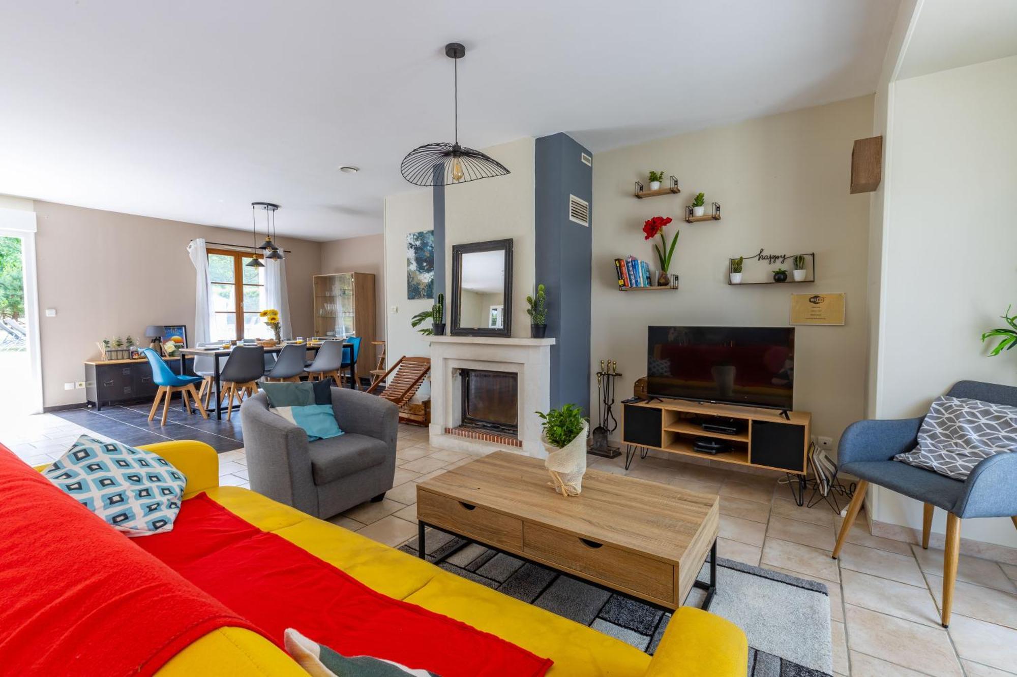 L'Atelier Des Reves, Maison Avec Piscine Privee Meusnes Kültér fotó